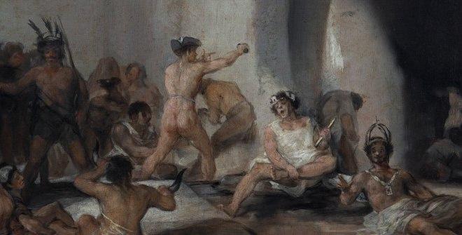 Casa de locos tableau goya