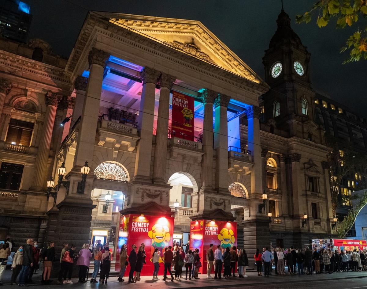Melbourne International Comedy Festival Melbourne Town Hall - Photo Nick Robertson