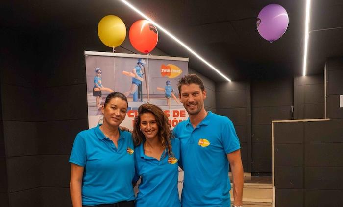 l'équipe de Swim Stars à Barcelone