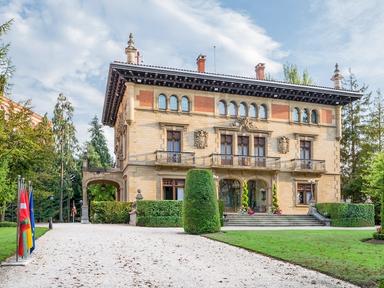 Palais Ajuria Enea, résidence du Lehendakari (président du Pays basque)