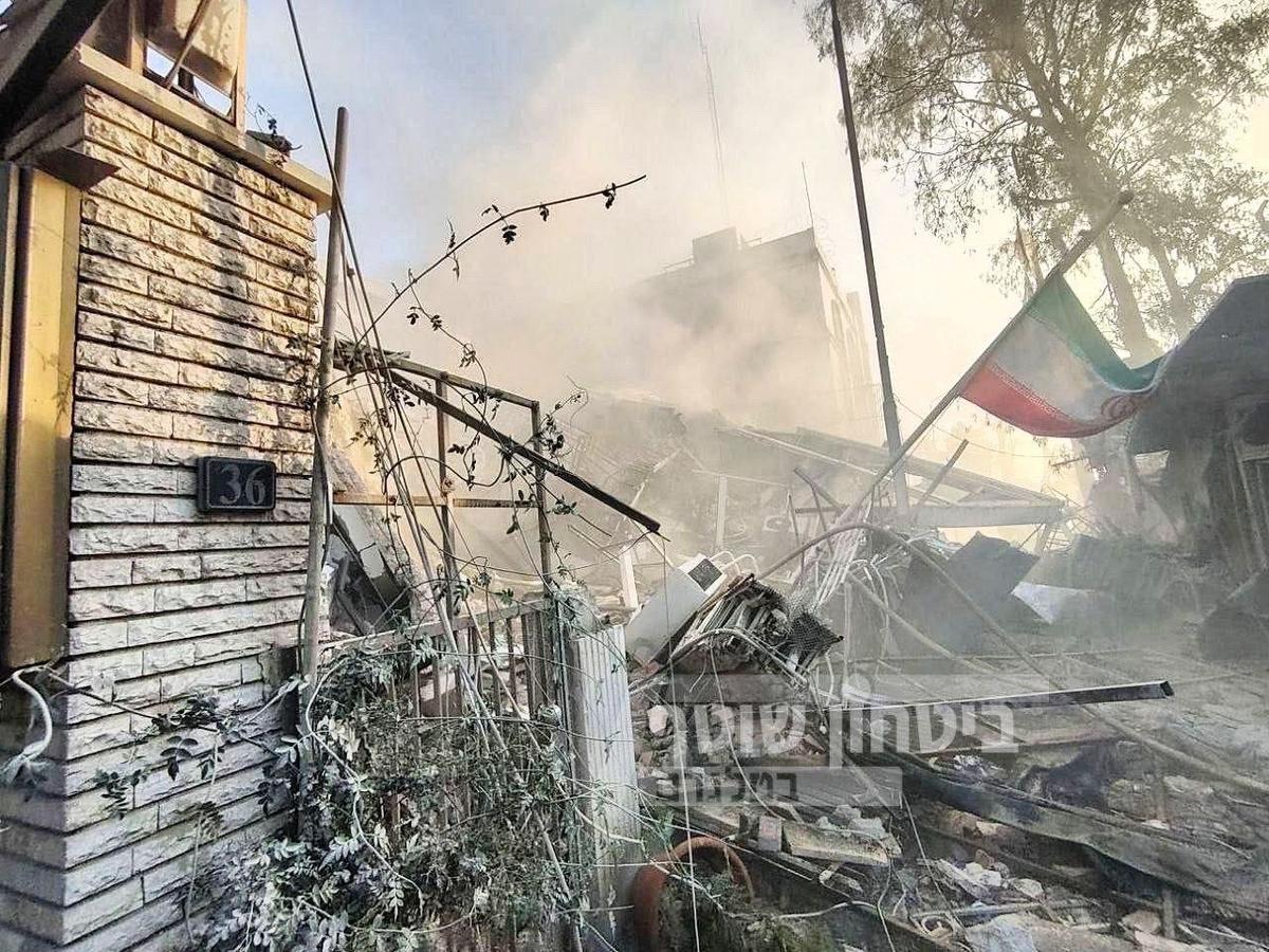 attaque de l'ambassade iranienne à damas