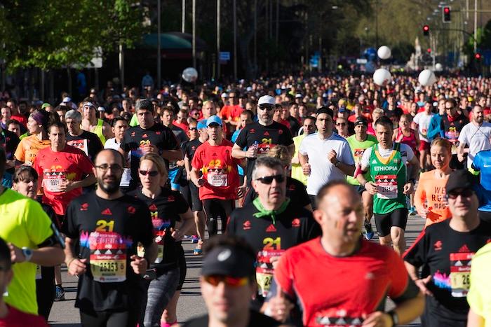 maraton madrid paseo castellana