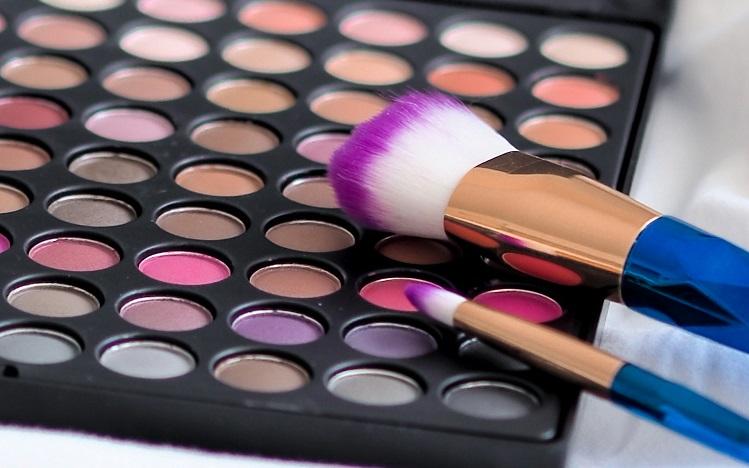 palette de couleur de maquillage cosmétique