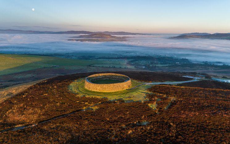 An Grianan Ring Fort at Sunrise, Co Donegal lead
