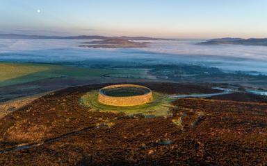 An Grianan Ring Fort at Sunrise, Co Donegal lead