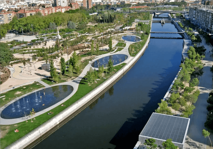 Plages urbaines madrid rio