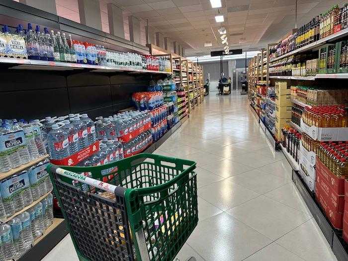 achat supermarché caddy