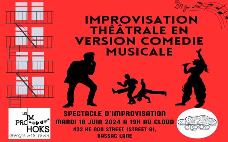 Les Improhoks se lancent dans la comédie musicale