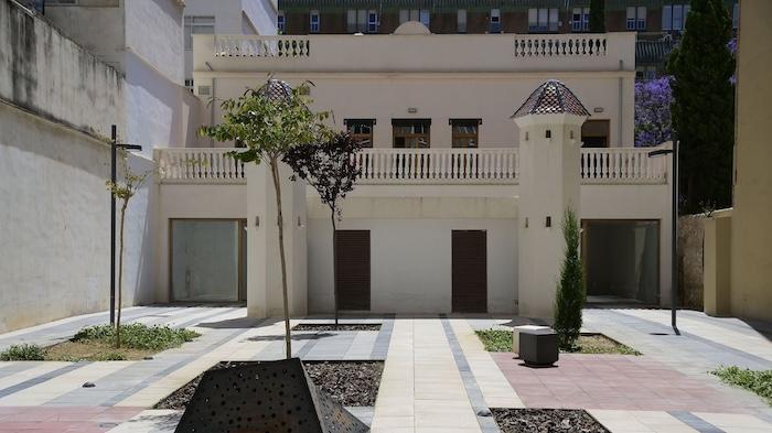 patio d'un centre culturel ouvert en mai à valencia