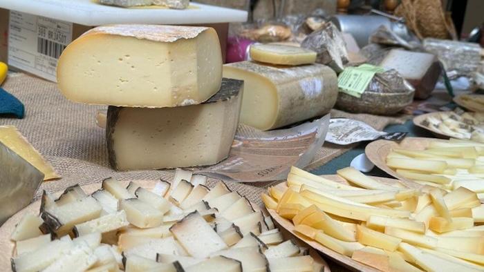 satnd de fromages au festival quesalia
