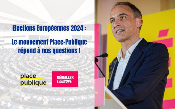 raphaël glucksmann tête de liste place publique européennes