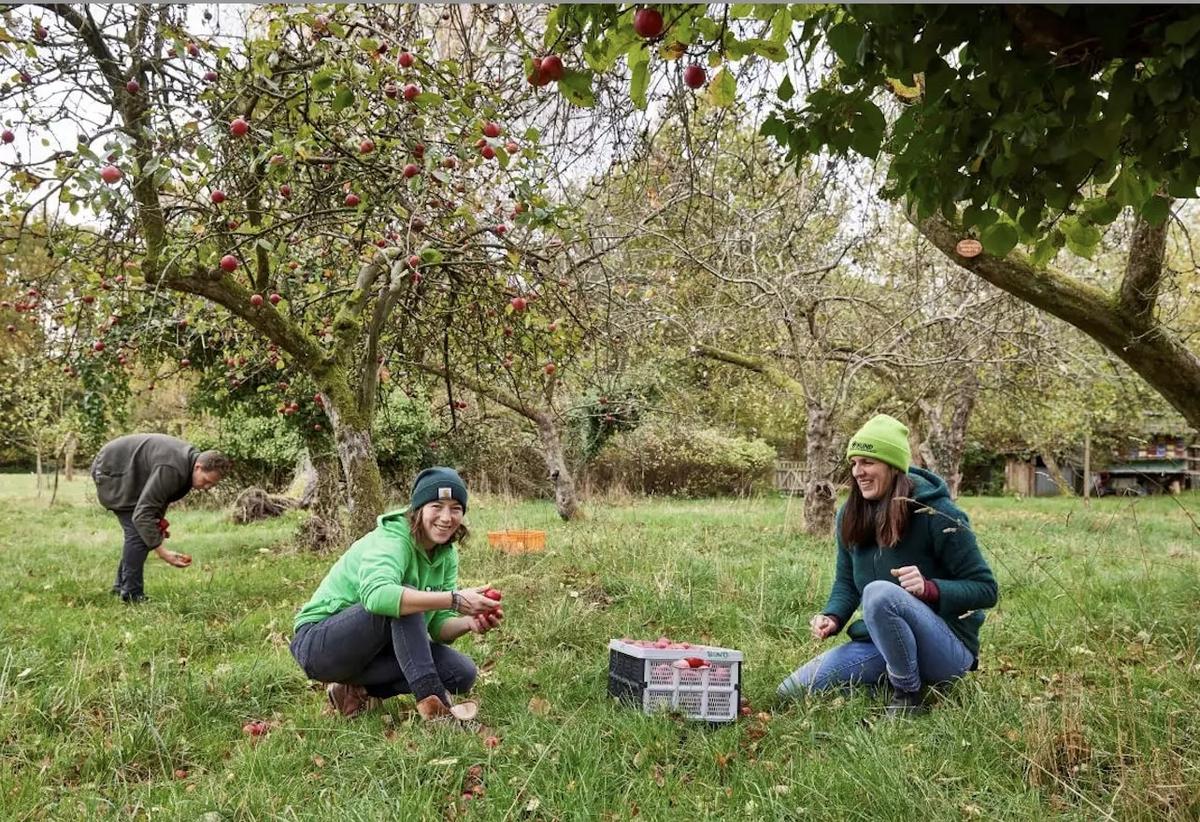 Les activistes écologistes de BUND Hamburg