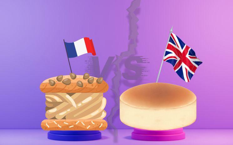 paris brest sponge cake