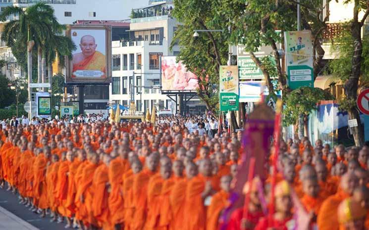 procession funéraire du vénérable Tep Vong 2