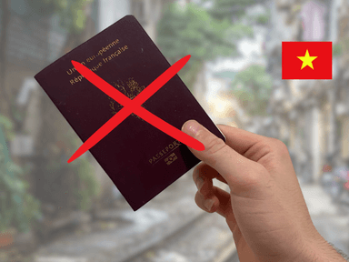Perte passeport Vietnam