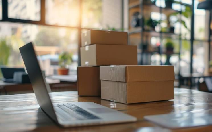 Réception de marchandises à Dublin depuis la France