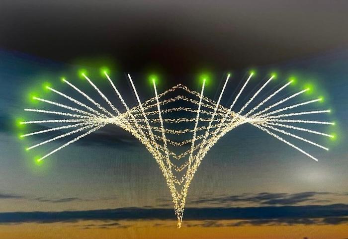 spectacle pyrotechnique cosmos à valencia