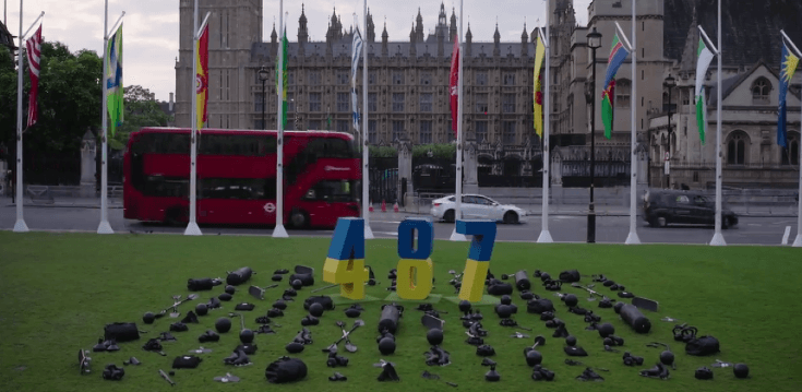 exposition athlètes ukrainiens