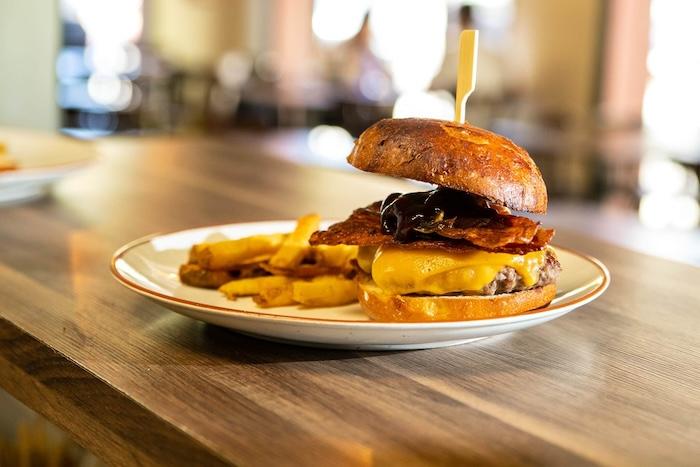 un hamburger sans gluten à valencia