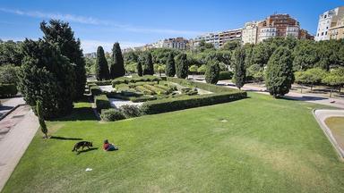 Le jardin du turia à valencia