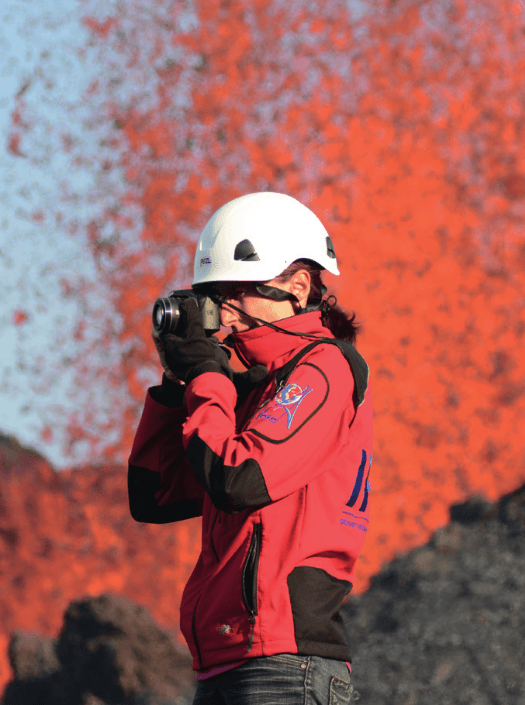 Aline Peltier, volcanologue