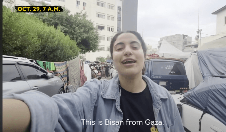 Bisan from Gaza documentary