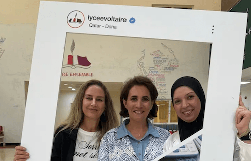 la rentrée scolaire à Doha !