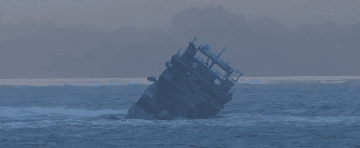 Bateau naufrage