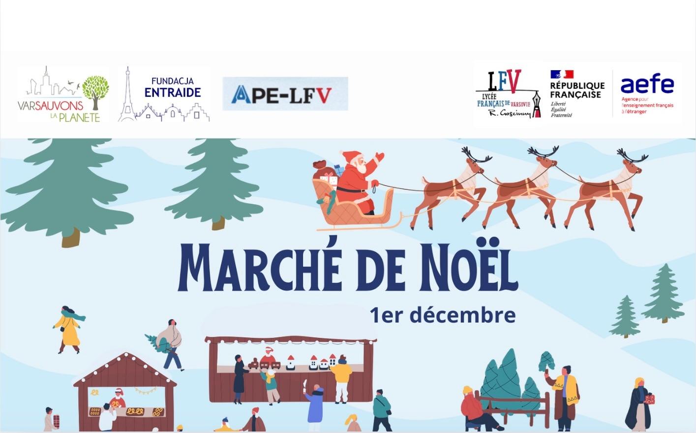 Marché de Noël de l'école française Sadyba (LFV)
