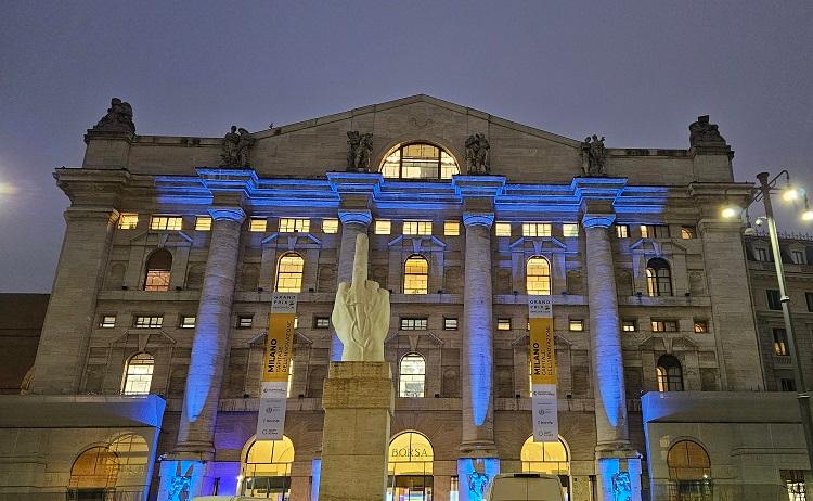 bâtiment siège bourse milan