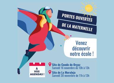 affiche journee portes overtes lycee francais de madrid