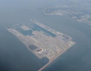 L’aéroport de Dalian en construction