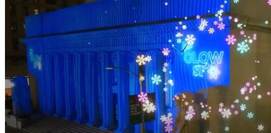 Let's Glow SF Monument éclairé