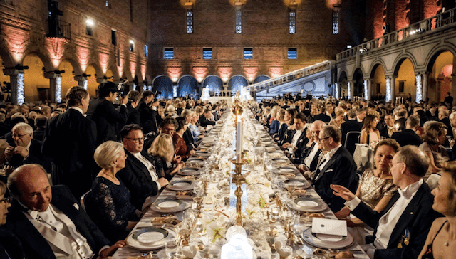 banquet prix Nobel stockholm