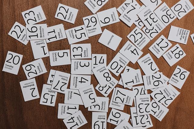 calendrier démarches installations espagne