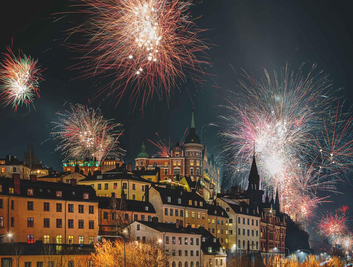 Le Nouvel An à Stockholm