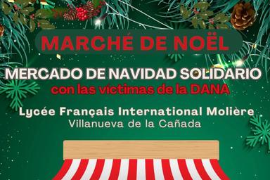 affiche marche de noel 2024 lycee moliere madrid