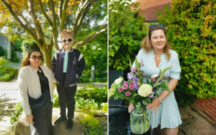 Cécile et son fils, pour FrenchMummy