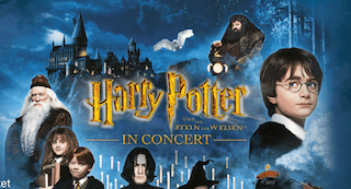 affiche avec des personnages d'Harry Potter