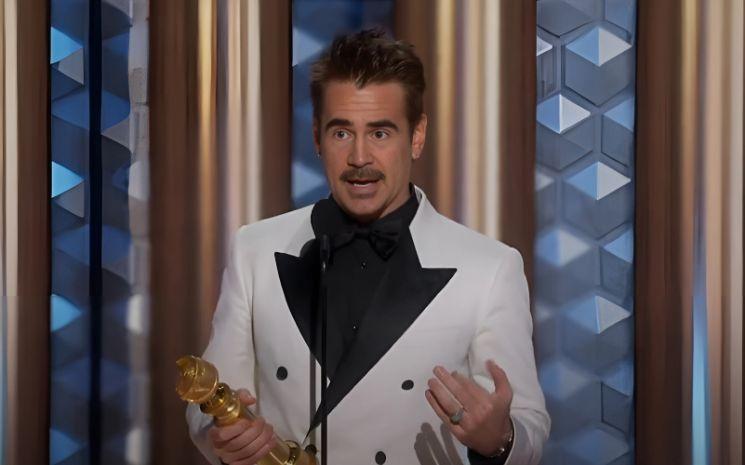 Colin Farrell aux Golden Globes 2025