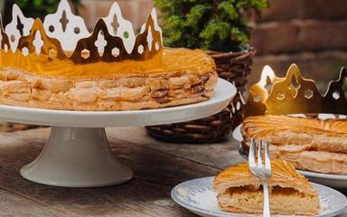 galette des rois et parts de galette