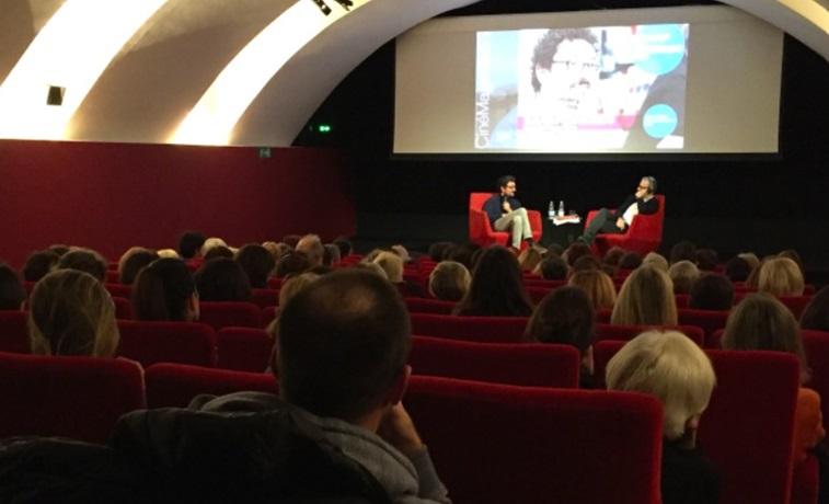 public dans une salle de cinéma