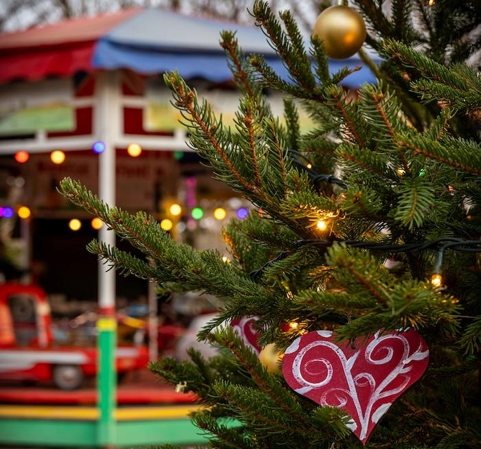 sapin de noel à barcelone