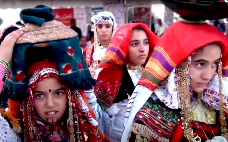 yennayer nouvel an amazigh tunisie costumes traditionnels berbères