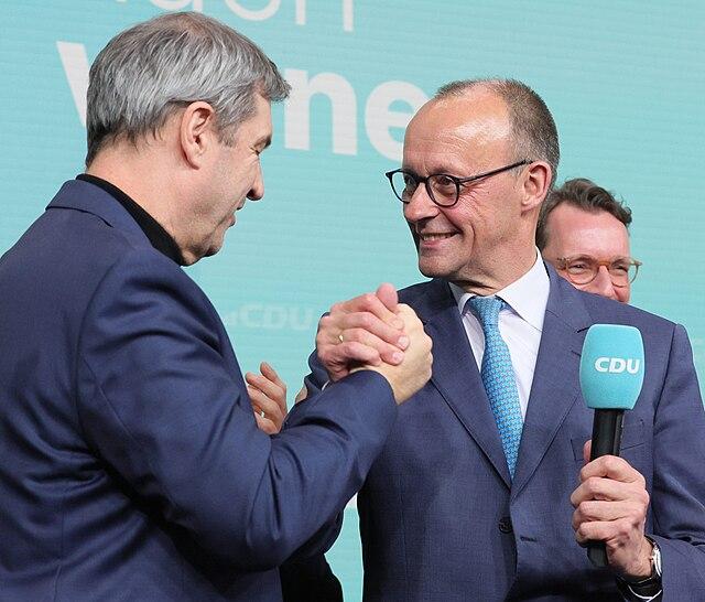 élections fédérales allemandes Merz enjoué de sa victoire