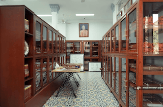 bibliothèque dédiée aux manuscrits khmers