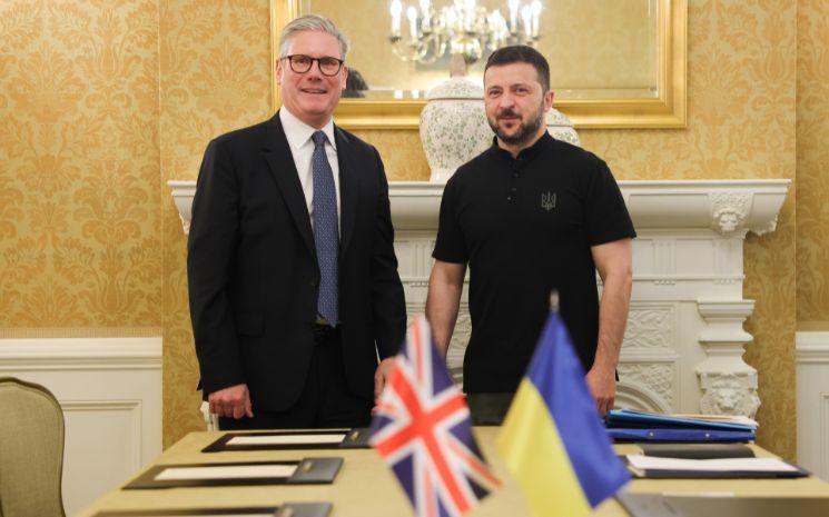 Keir Starmer et Zelensky