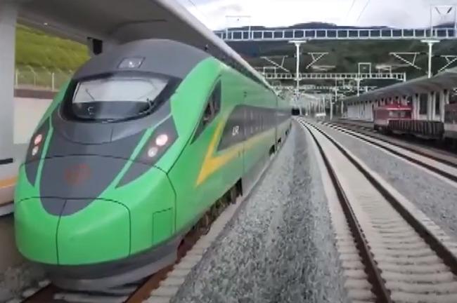 Ligne ferrovière Boten Vientiane ouverte en 2021