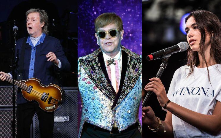 Protestation artistes britanniques