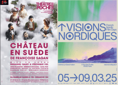 Affiches cultures suédoise à Paris